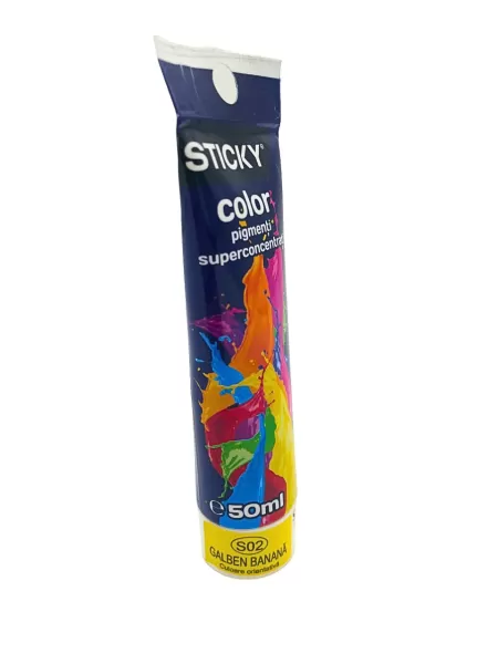 COLORANT S02 STICKY GALBEN BANANA 50 ML-1