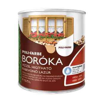 BOROKA LAZURA PT LEMN CEDRU 0.75L-1