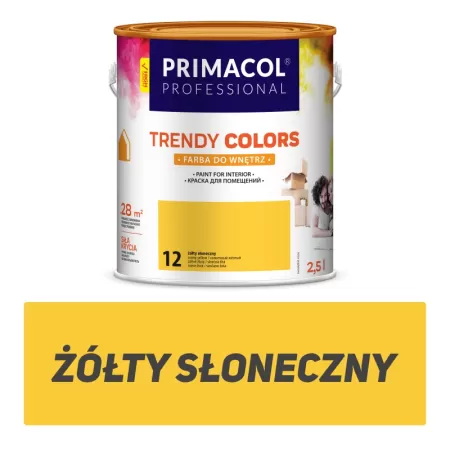 TRENDY COLORS 12 GALBEN ÎNSORIT 2.5L-1