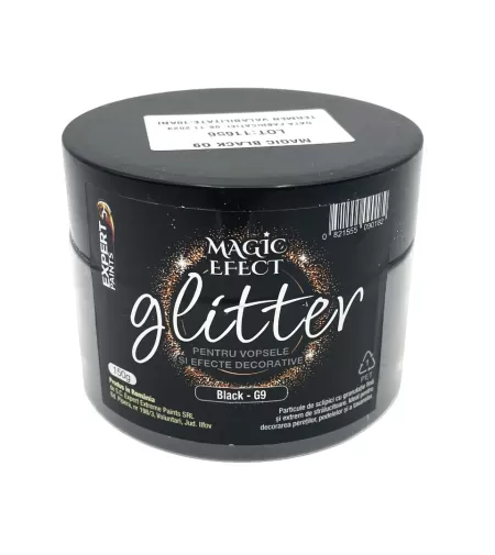 GLITER BLACK 150GR G 9-2