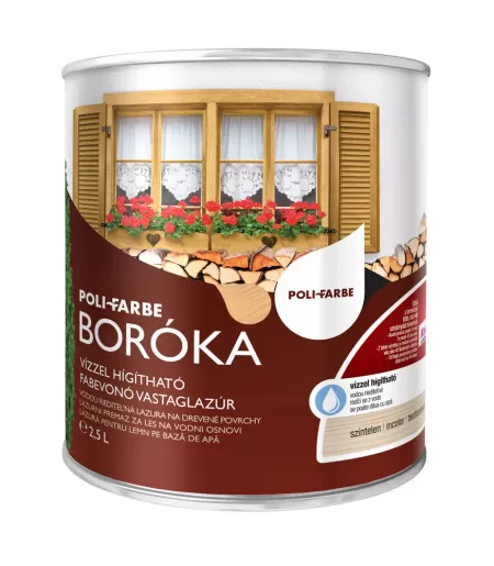 BOROKA LAZURA PT LEMN INCOLOR 2.5L-1