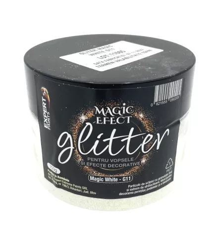 GLITER MAGIC WHITE 150GR G 11-1