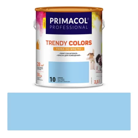 TRENDY COLORS 10 ALBASTRU2.5L-1