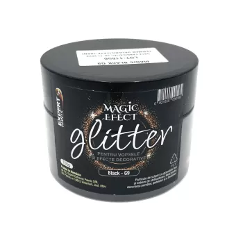 GLITER BLACK 150GR G 9-2