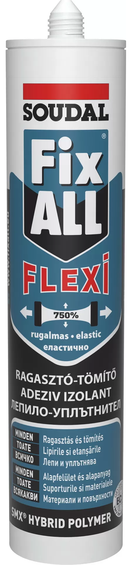 S 111715 ADEZIV FIX ALL ALB 290ML 1/12-1