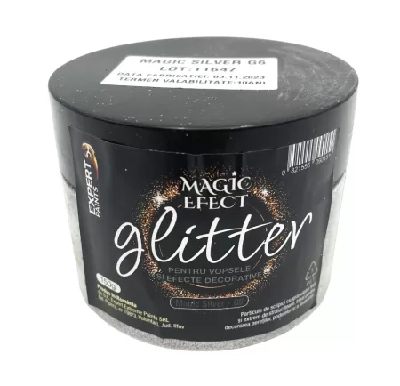 GLITER MAGIC SILVER 150GR G 6-1